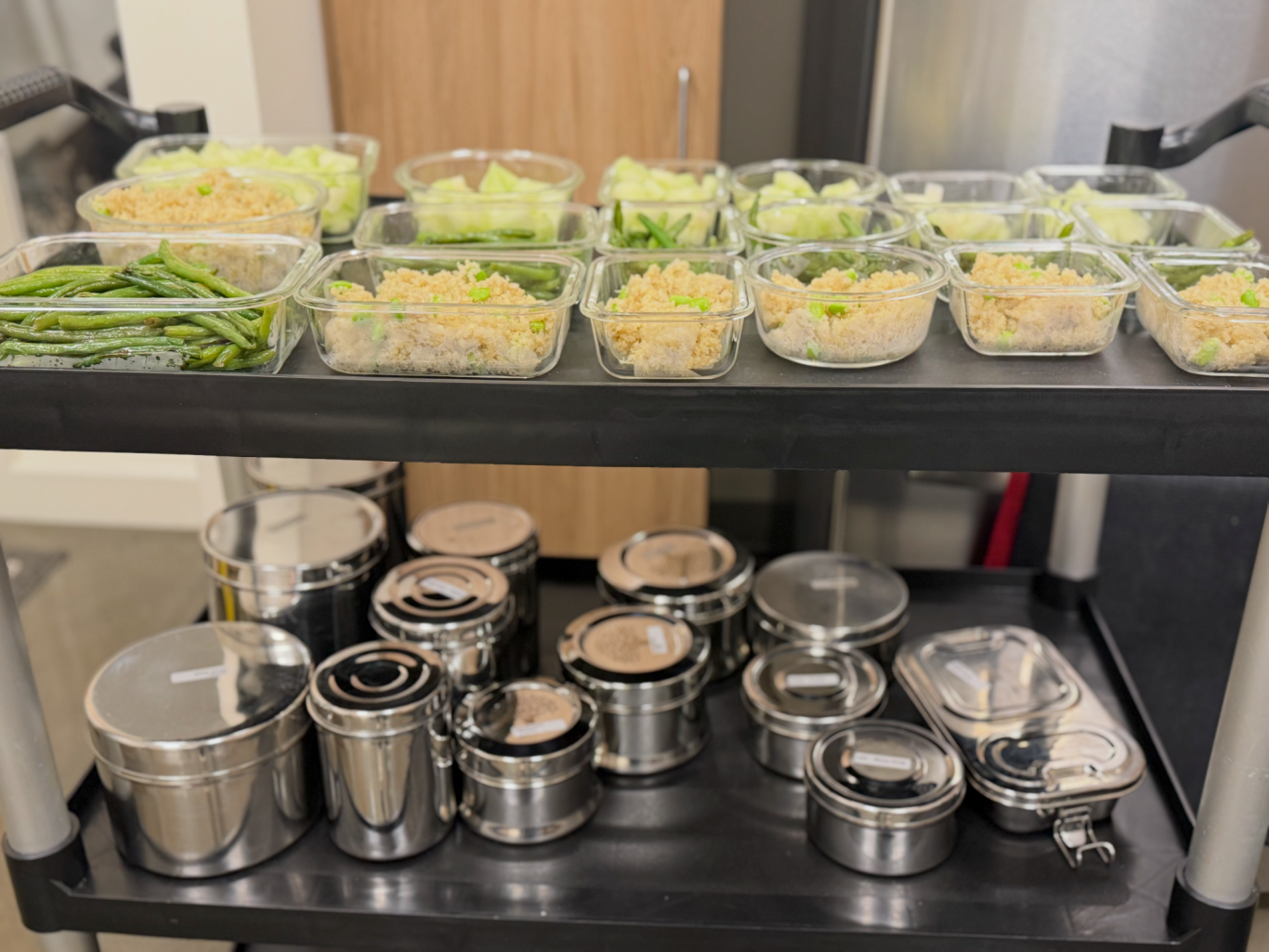Packing Meals for the Classrooms